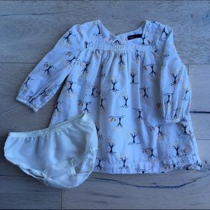 GAP Girls' Squirrel Dress and Bloomers