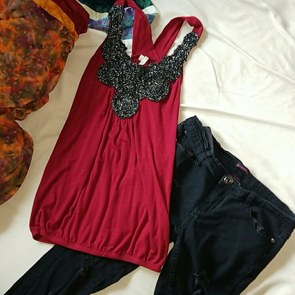 Studio Y Red Tank