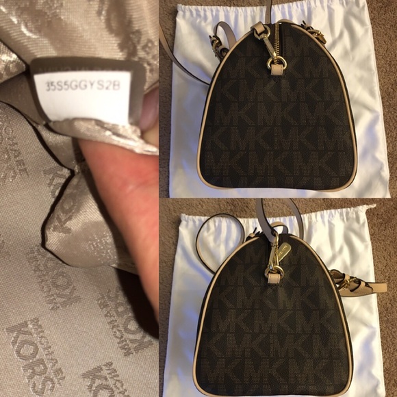 🚫Sold🚫MICHAEL KORS Grayson Md Satchel Handbag - Picture 5 of 8