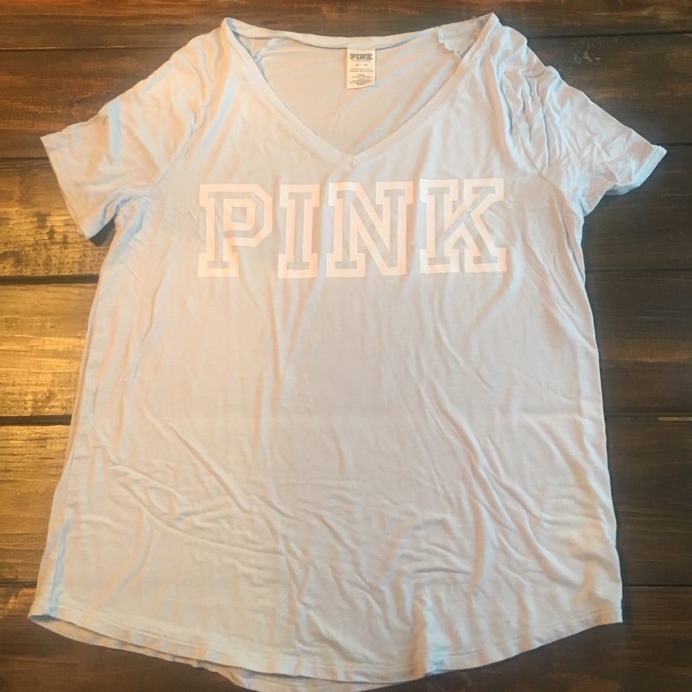 VS Pink tissue tee-NWOT