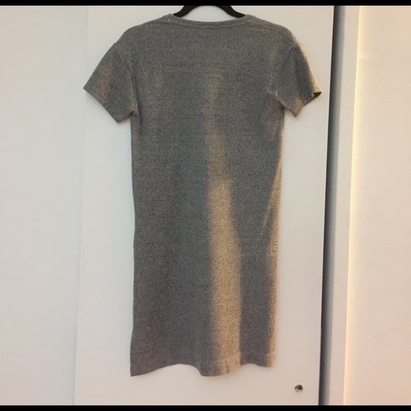 Zara grey v neck tunic - Picture 4 of 5