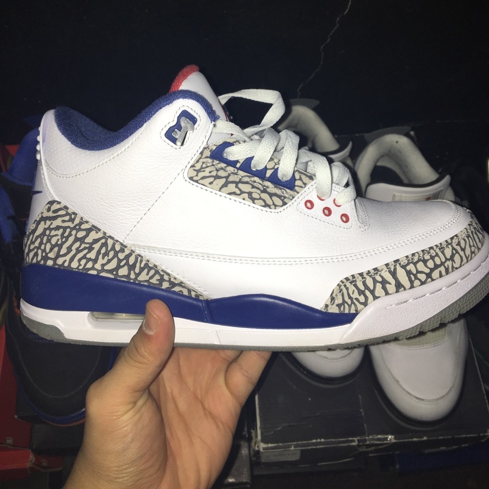 True blue 3s 2016 size 9
