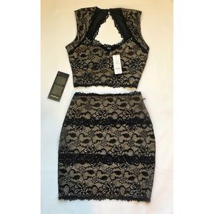 Matching skirt and top set