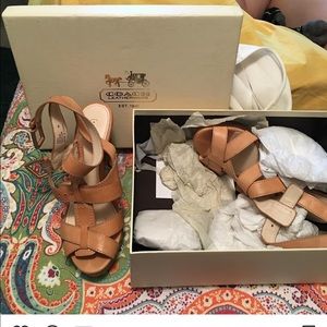 Coach summer heels