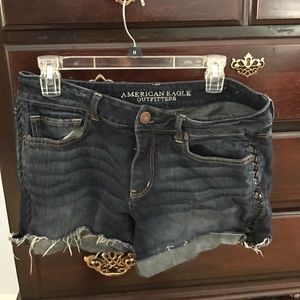 American Eagle jean shorts