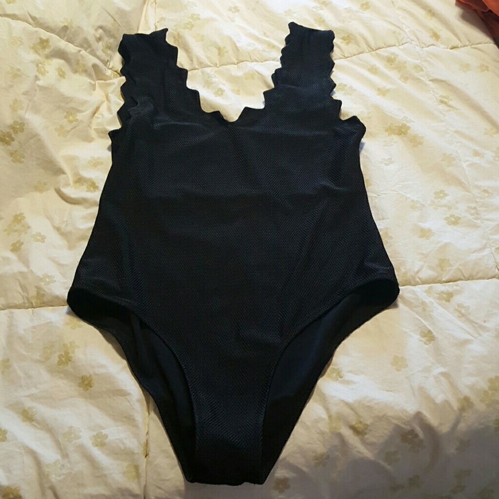 Scalloped Swimsuit