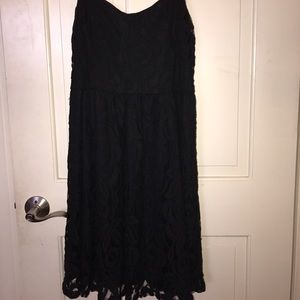 Wet Seal black lace dress