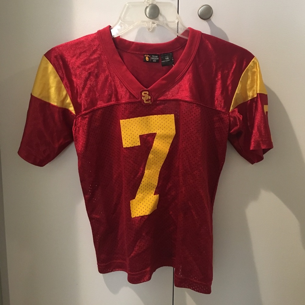 USC Trojans youth football jersey