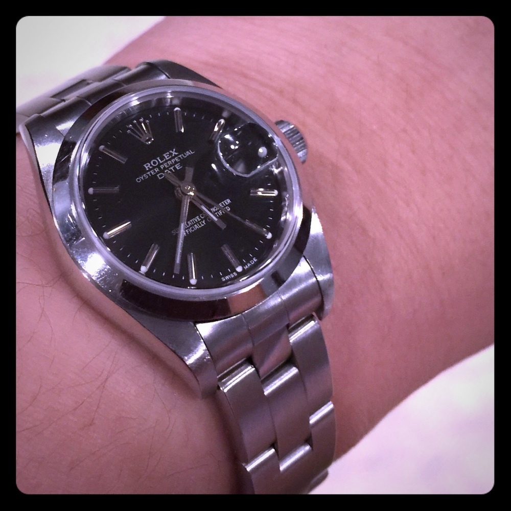 Authentic Rolex Oyster Perpetual Date