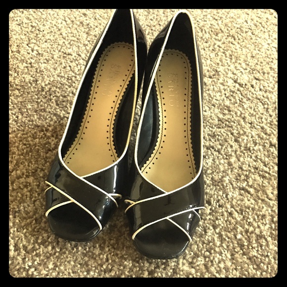 Franco Sarto chunky heels - Picture 1 of 4