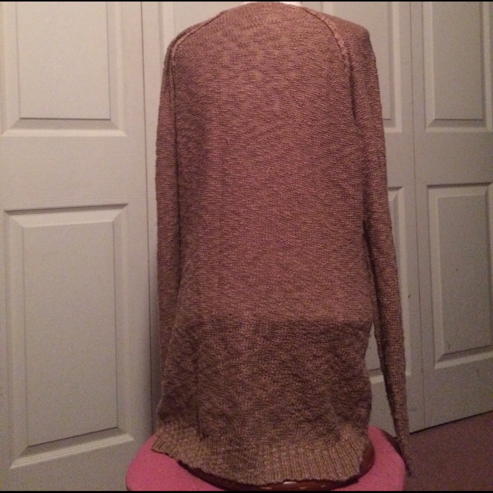 Long brown large sweater - Picture 2 of 3
