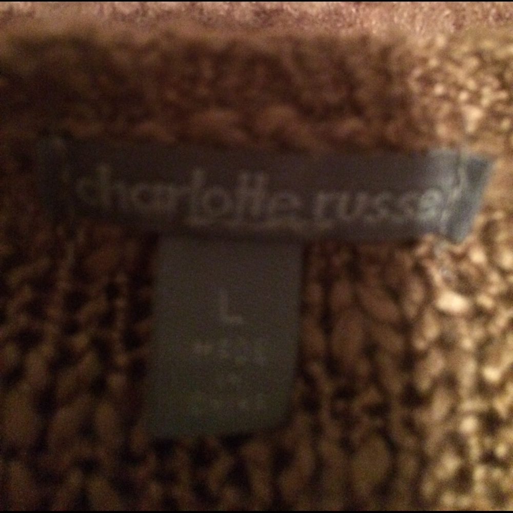 Long brown large sweater - Picture 3 of 3