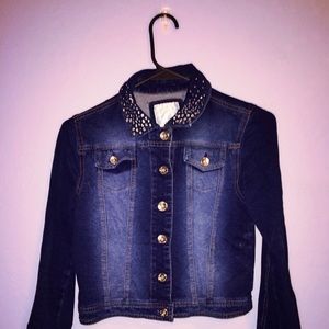 Justice for girls 12/14 jean jacket perfect