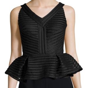 HP! 😍 Romeo & Juliet Couture Peplum Top (NWT)