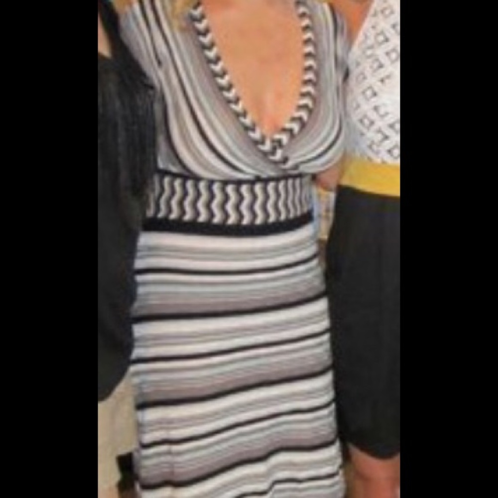 Knit flattering  above the knee length dress