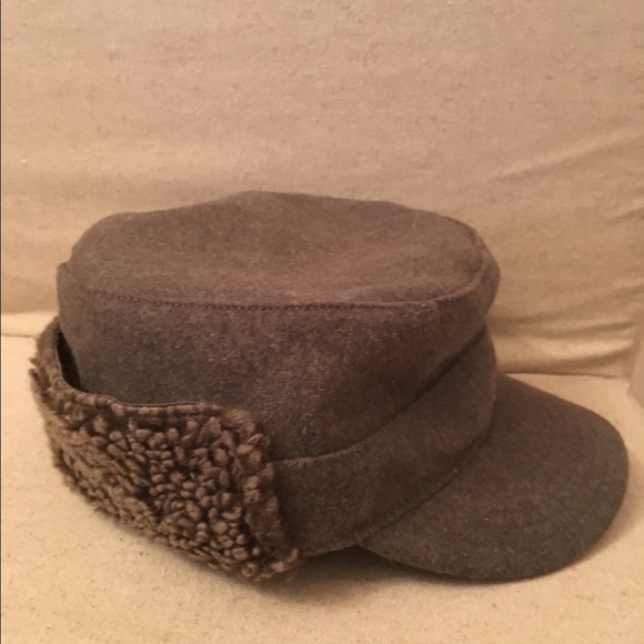 Diesel cilitar trapper hat army green 56 cm - Picture 2 of 3