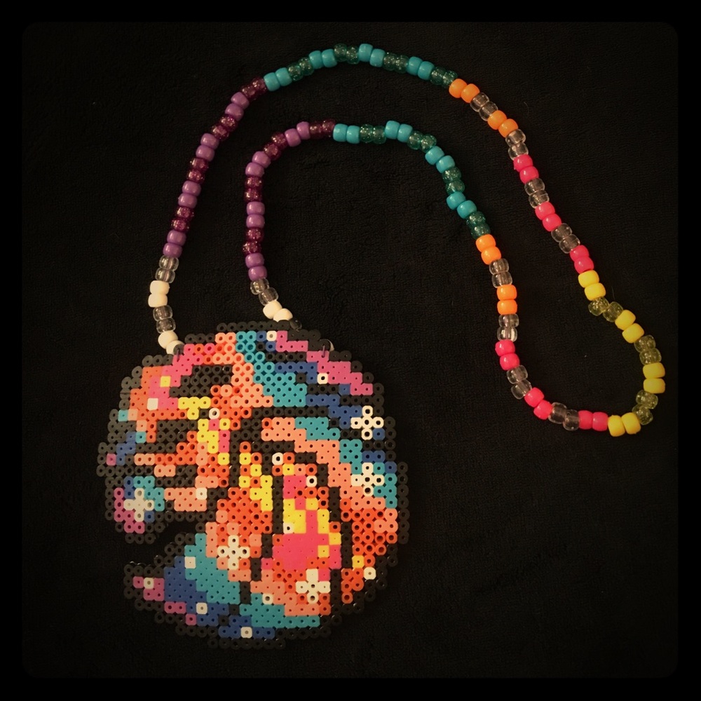 Lion Perler Necklace