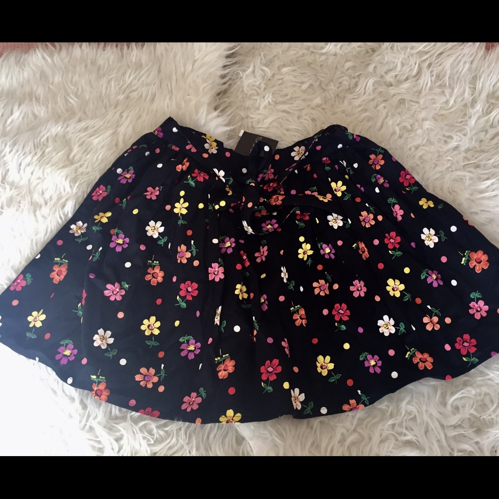 Nwt topshop floral skirt us 6