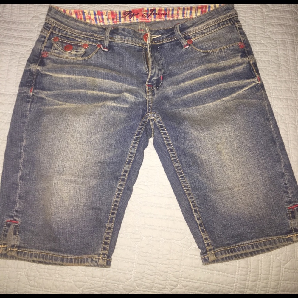 Bermuda jean short