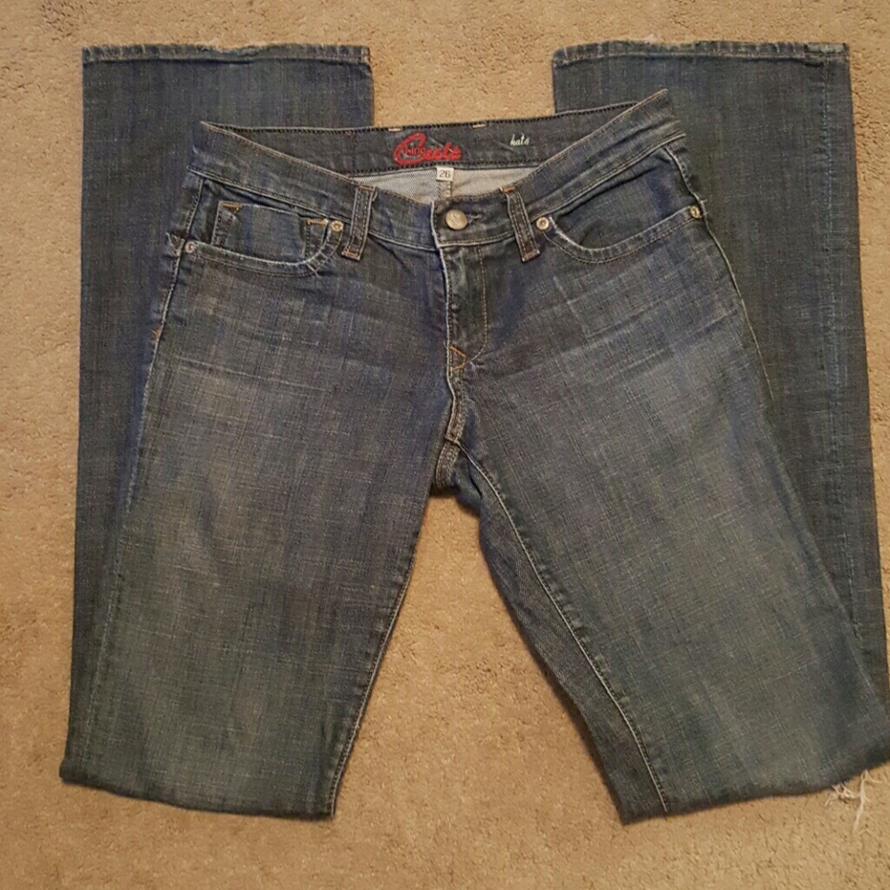 Boot cut jeans