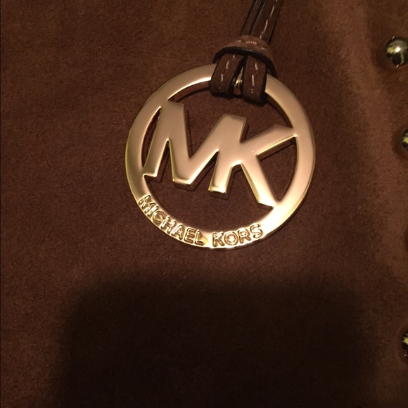 SOLD NEW MichaelKors Fringed Suede purse - Picture 3 of 4