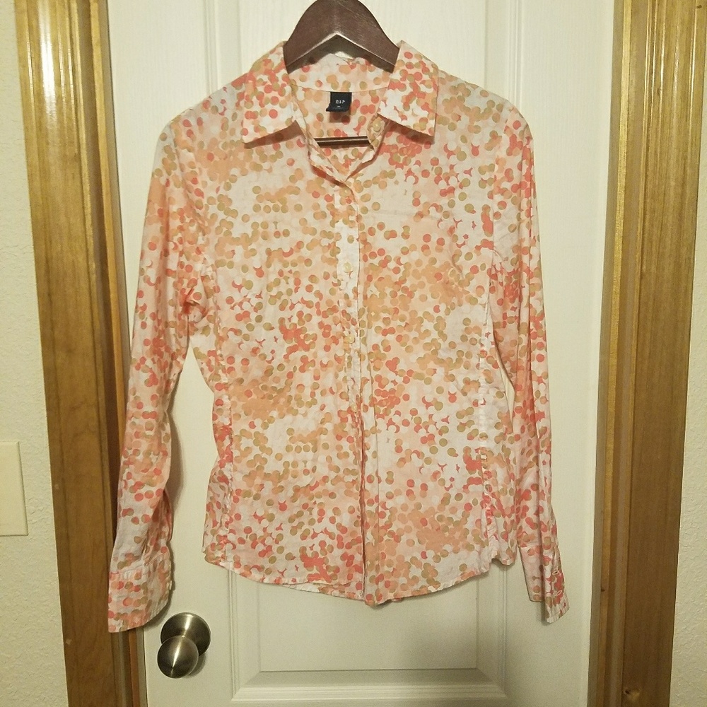 Gap button up blouse