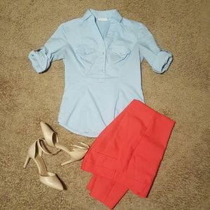 Red Express Columnist ankle pants!