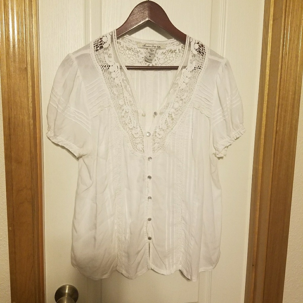 American Rags boho blouse