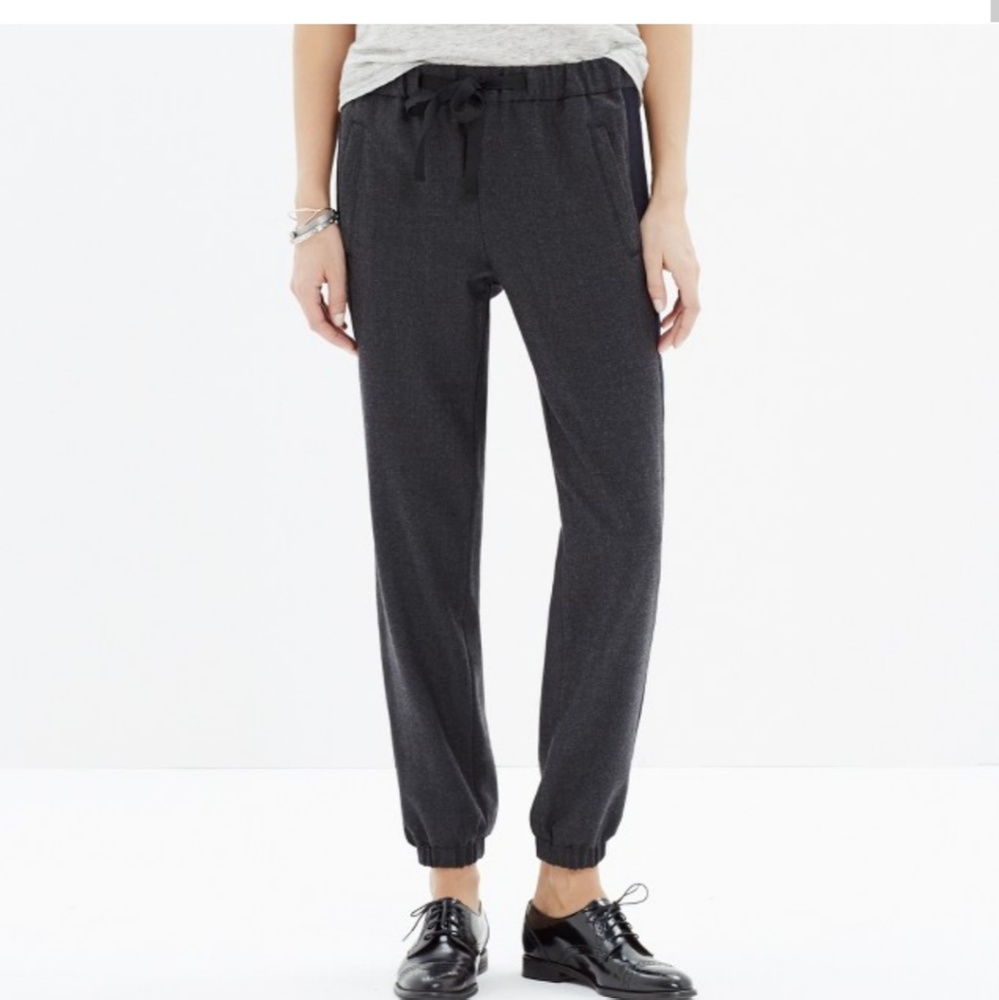 Madewell drawstring tux pants