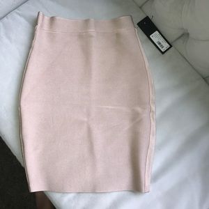 High Waste Bandage Skirt