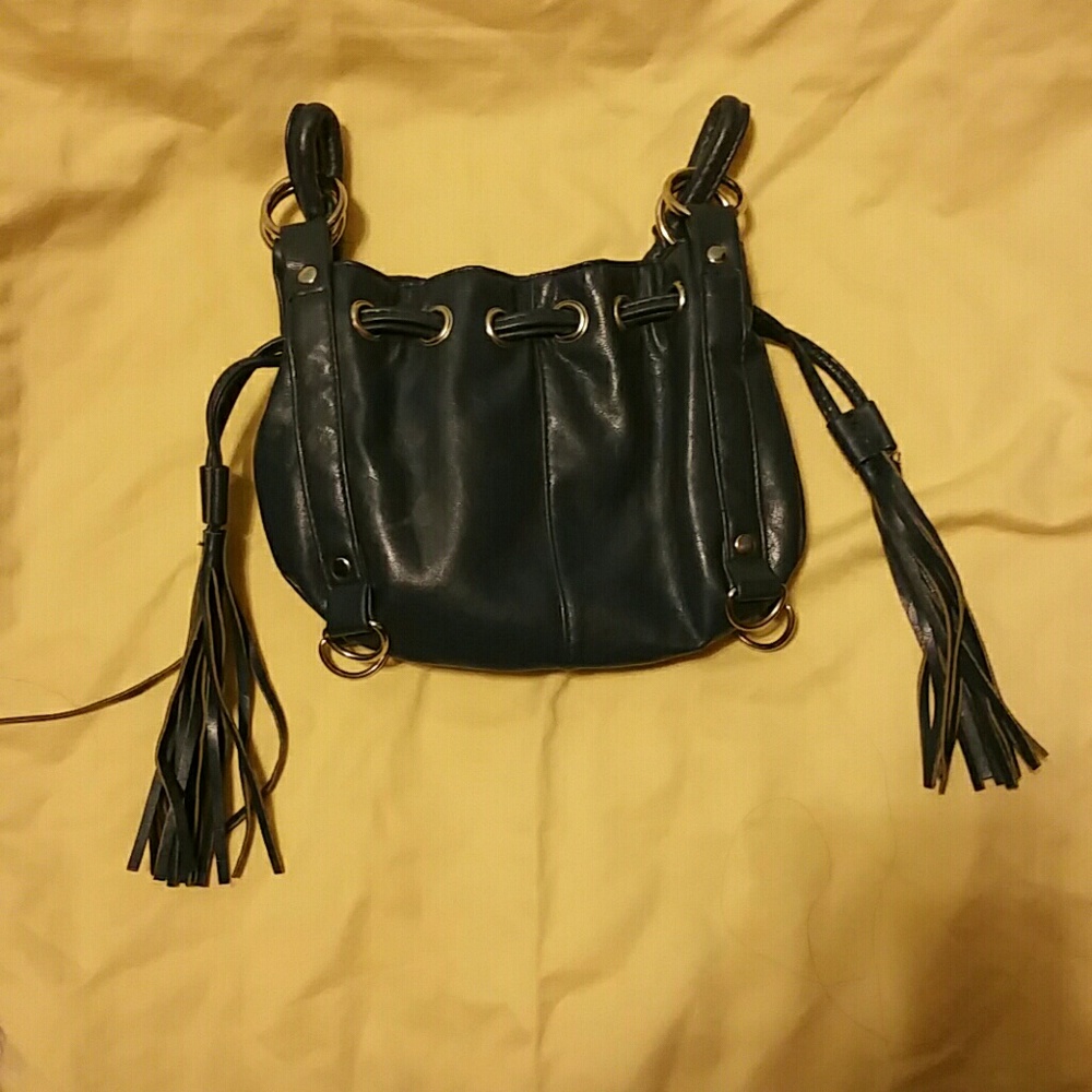 Navy blue, Very small purse