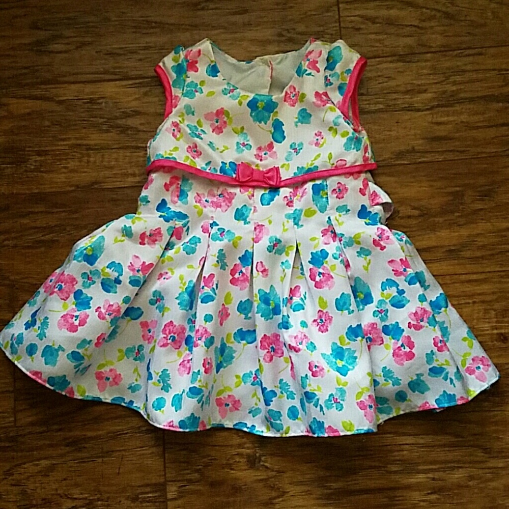 Flowered Easter dress