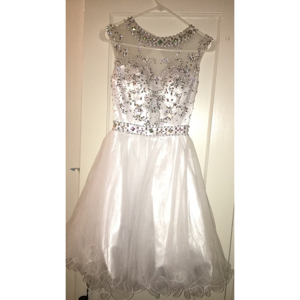 Woman's beaded one piece dress
