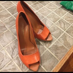 Rebecca Minnkoff Orange heels