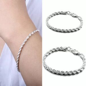 .925 sterling rope bracelet.