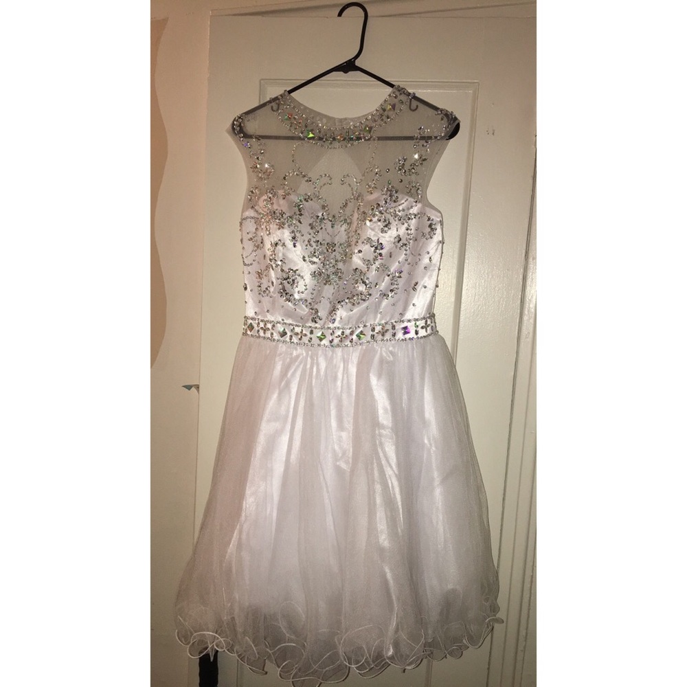 Woman's beaded one piece dress