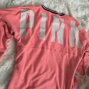 Long PINK shirt!