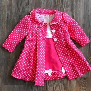 2 piece dress and jacket