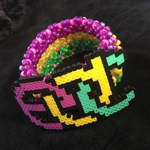 *SOLD* EDC Kandi Cuff (LooveMadds)