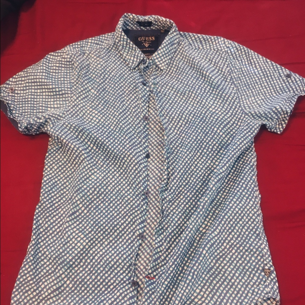 Men's Guess Button Down Shirt