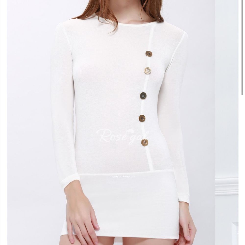 NWOT long sleeve shirt dress