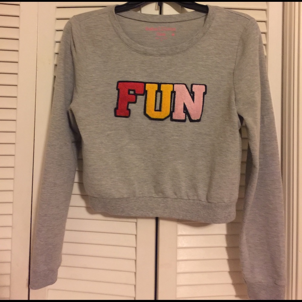 🎉Final drop price🎉 Crop FUN sweater