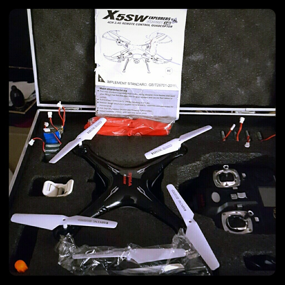 Syma x5sw fpv camera drone quad copter
