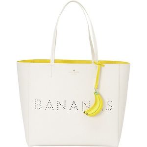 Kate Spade Flights of Fancy Banana Tote