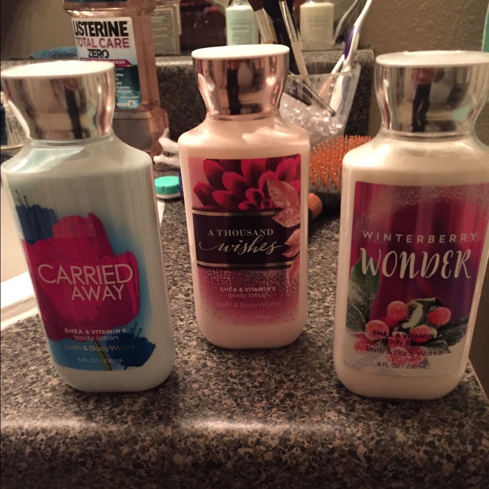 Bath&Bodyworks lotions never used!