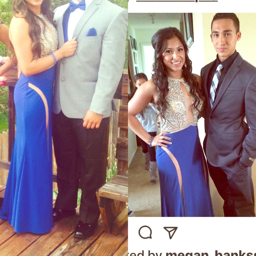 Prom dress worn once!