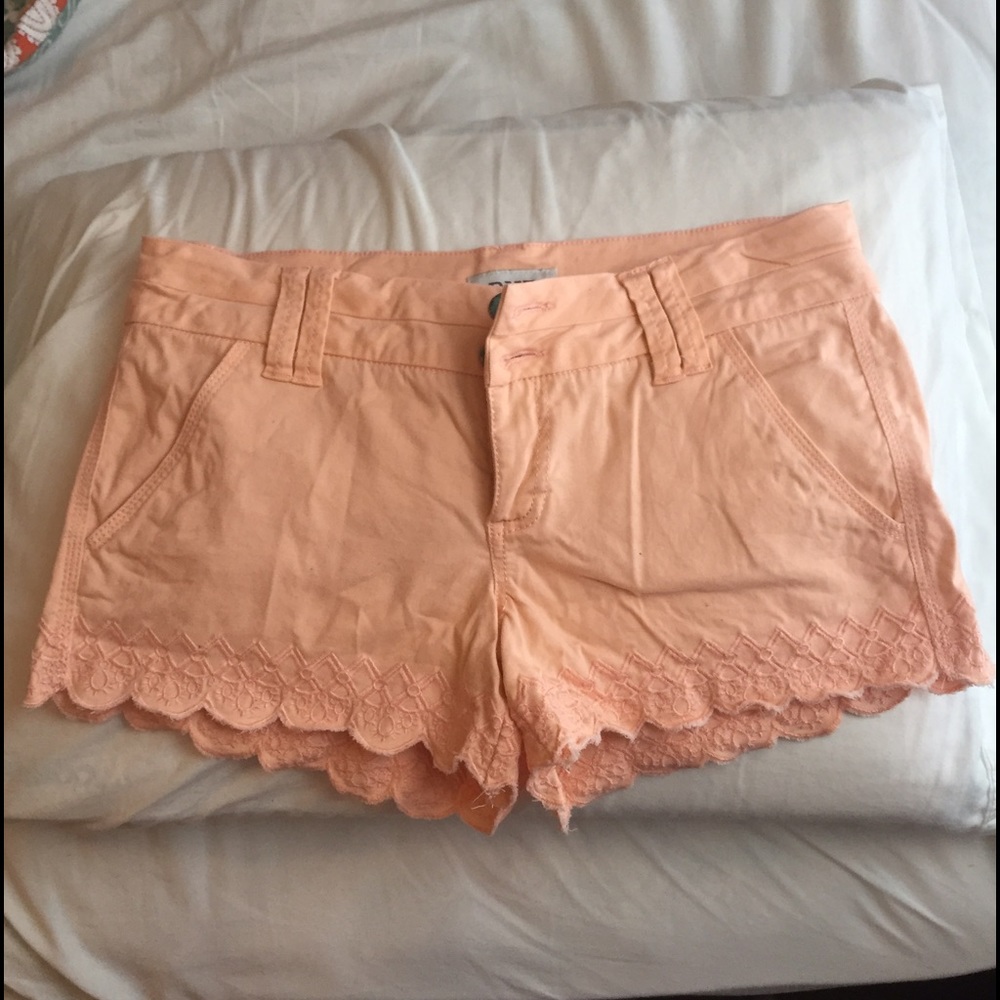 BKE shorts. Size 27. Coral colored. Extremely cute