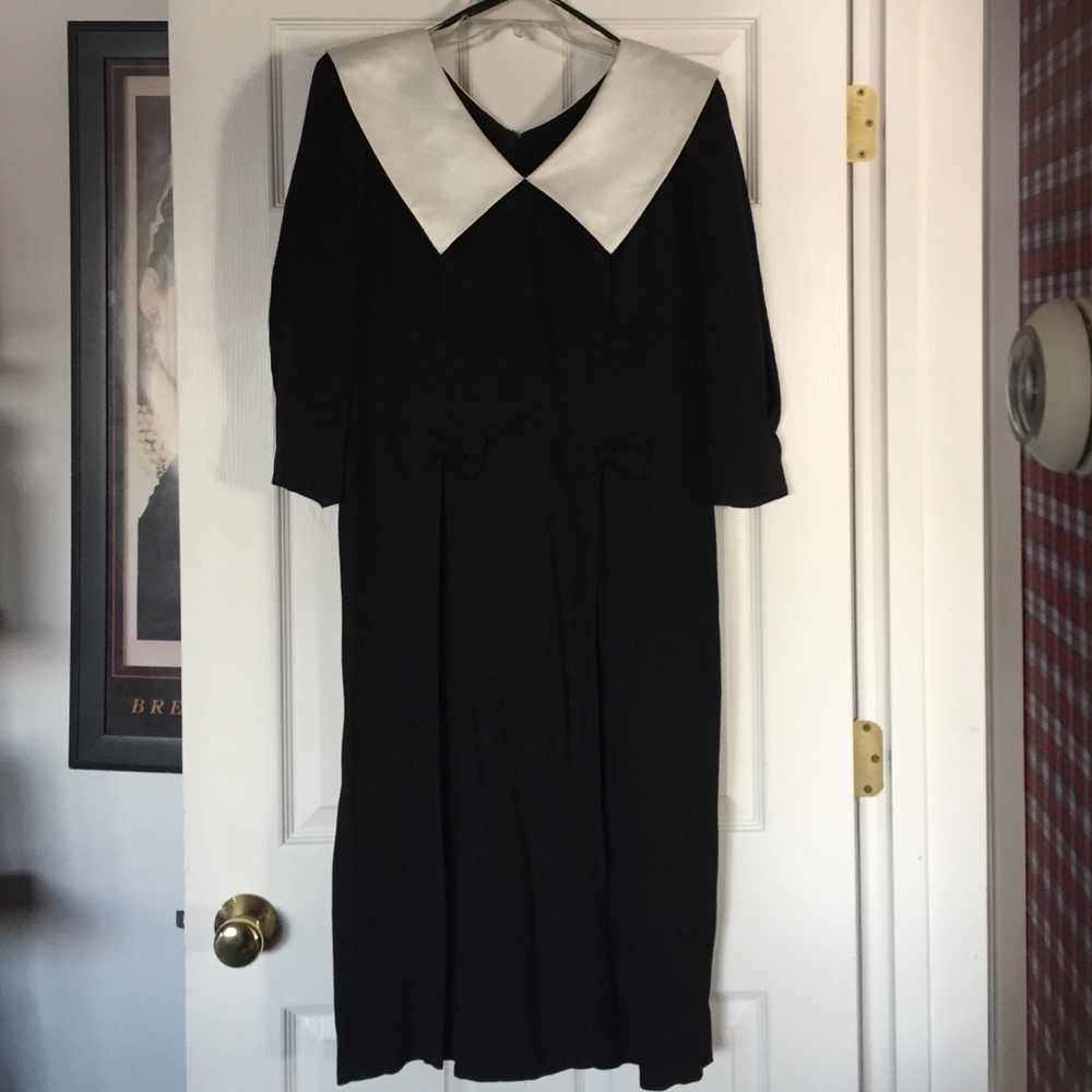Gorgeous vintage dress with collar