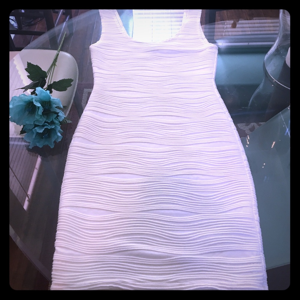 Charlotte russe sexy tight white dress