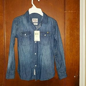 Lucky Brand Shirts & Tops - Lucky Brand denim button down shirt Lucky Brand Shirts & Tops - Lucky Brand denim button down shirt